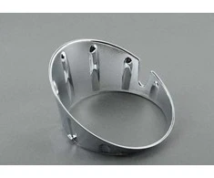 BMW MINI R55 R55 R56 R57 R58 R59 Priekinio bamperio rūko žibinto dangtelis Chrome kairė originali 51117248791