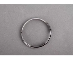 BMW MINI R55 R56 R57 Metalinis chromuotas žiedas raktų dėklui originalus 61313456374