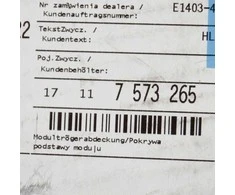 BMW Modulio Nešėjas Dėklas 5 F07 GT F10 F11 17117573265 Originalus 17117573265
