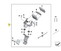 Bmw Motorrad Navigator Set Holder K19 C 650 Gt 11 2014 12 2019 Originalus 77528356870