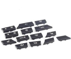 BMW Mygtukų Kepurėlių Remonto Komplektas 5 F07 F10 F11 6 F06 F12 F13 7 F01 F02 F03 F04 Originalus 61319313923