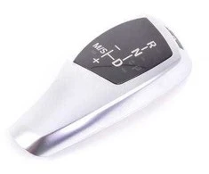 BMW NAUJA OEM Sport Automatinė Pavarų Perjungimo Svirtis sidabrinė Interjero Apdaila 61319259007