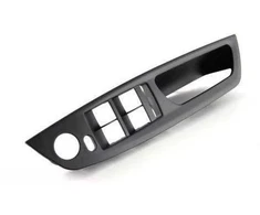 BMW NAUJA ORIGINALI E70 E71 E72 PRIEKINĖS DURYS ĮRENGIMO GRAB HANDLE TRIM JUODA DEŠINĖ RHD