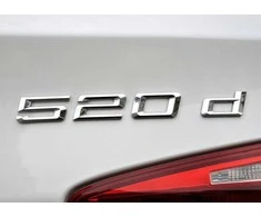 BMW NAUJA ORIGINALI F10 F11 5 SERIJOS 520d BAGAŽINĖS ŽENKLAS EMBLEMA LOGOTIPAS 7219542
