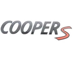 BMW NAUJAS ORIGINALUS MINI F54 F55 F56 F57 F60 Juodas COOPER S BAGAŽINĖS ŽENKLAS 51142465245