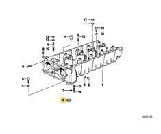 BMW O Žiedo E30 E36 E46 E34 E39 E60 F10 F06 F12 F13 11121304174 Originalus