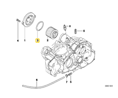 Bmw O Žiedo F 650 F 650 St G 650 Gs Originalus 11417654013