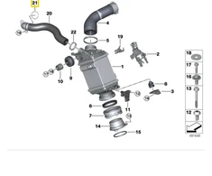 BMW O Žiedo G30 G11 G12 G14 G15 G16 X5 X6 X7 Originalus 13717953227