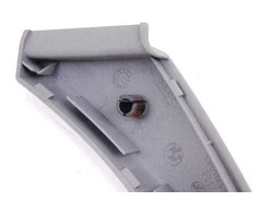 BMW ORIGINALUS 3 SERIJOS E90 E91 E92 E93 KAIRĖS DURŲ RANKENOS APDAILA PILKA GRAU 6971291