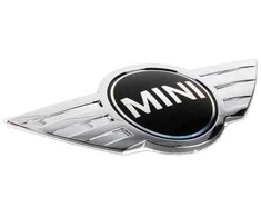 BMW Originalus F55 bagažinės dangčio chromuotas MINI emblemos ženklelis OEM 51147026186