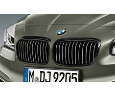 BMW Originalus M Performance Priekinis Bamperis Radiatoriaus Grotelės Juodos Kairės Pusės 51712410149