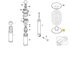 BMW ORIGINALUS NAUJAS E46 E83 E85 E86 GALINIS GUMINIS APATINIS SPYRUOKLIŲ KILIMĖLIS 1094518