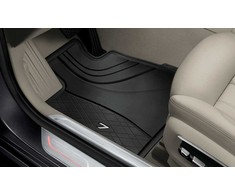 BMW originalūs priekiniai automobilio grindų kilimėliai guminiai All Weather G11 7 serijos 51475B70A01