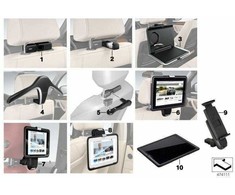 BMW Originalus Saugos Dangtelis Apsauginis Korpusas Apple iPad Pro 9.7\" 51952446882