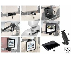 BMW Originalus Saugos Dangtelis Apsauginis Korpusas Apple iPad Pro 9.7\" 51952446882