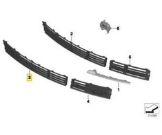 Bmw Oro Gamyklos Angos Įtraukimo Centrinė Šildytuvas 51117295264
