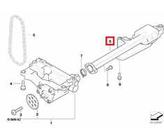 BMW Oro Intakas Vamzdis 3 E46 11412247753