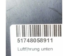 Bmw Oro Kanalas Apatinis 2 F22 51748058911 Originalus