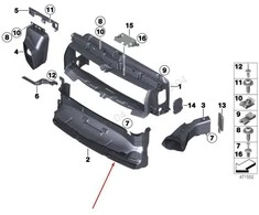 BMW Oro Šakutinės Oro Degtukas F20 F21 51748050728