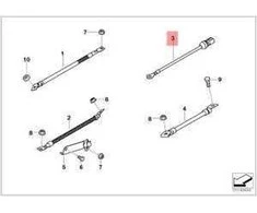 Bmw Oro Šildymo Sistemos Vadas 3 E90 E91 E92 E93 X5 E70 X6 E71 Originalus 12427793201