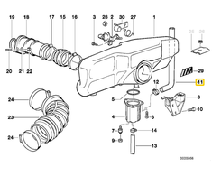 Bmw Oro Uovo Išmetimo Vamzdis 5 E34 11151317504