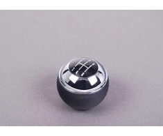BMW Pavarų Perjungimo Rankenėlė Plastikinė Chromuota 5 Greičių MINI R50 R52 Originalus 25117542278