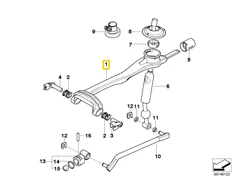 Bmw Perjungimo Rankena 5 E60 E61 2004 2010 Originalus 25117573124