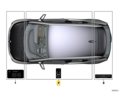 BMW Pranešimas, kelio pagalbos telefono numeris Originalus 71246780121