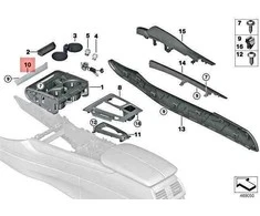 Bmw Priekinis Dangtelis X5 F15 X6 F16 Originalus 51169251987
