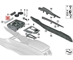 Bmw Priekinis Dangtelis X5 F15 X6 F16 Originalus 51169251987