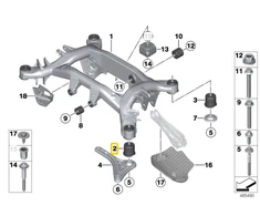 Bmw Priekinis Guminis Mazgas X3 G01 X4 G02 Originalus 33306868508