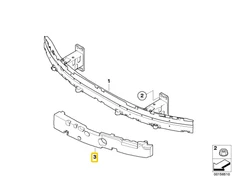 BMW Priekinis Kairys Stabdžių Atramuo 5 E60 E61 Originalus 51117178081