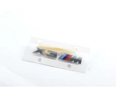 Bmw Priekinis Radiatoriaus Grotelės Kairysis Emblema Originalus 51118082585