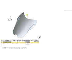 BMW Priekinis Stiklas Sportinis Tamsintas K18 C 600 Sport 02 2011 12 2019 Originalus 77338559588