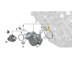 BMW Profile-gasket Originalus 11517549445 5' F07 GT (09/2008 — 06/2013) 5' F07 GT LCI (08/2012 — 02/2017) 5' F10 (01/2009 — 10/2016) 5' F10 LCI (08/2012 — 10/2016) 5' F11 (09/2010 — 06/2013) 5' F11 LCI (08/2012 — 02/2017) 5' G30 (10/2015 — 12/2019) 5' F90 M5 (01/2016 — 12/2019) 6' F06