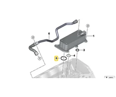 BMW profilio tarpiklis 11448603429