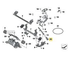 BMW R 1200 GS Uzsakto Cilindras Originalus 51257681200