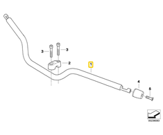 BMW R 1200 R 2006-2010 Rankenos Tubular Originalus 32717705575