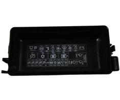 BMW R50 R53 Mini Cooper variklio skyrius saugiklių dėžutės dangtis originalus 61136906606