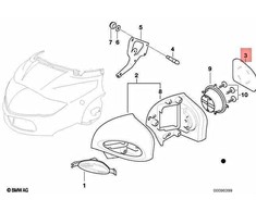 Bmw R850 R1100 R1150 Originalus 46637652611