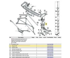 BMW Radiatoriaus Atrama F20 F21 F22 F30 F31 F32 F33 F36 Originalus 51647245791