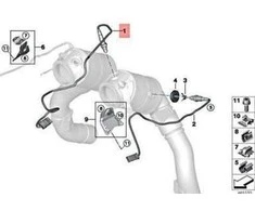 Bmw Reguliavimo Lambdos Jutiklis 5 G30 7 G11 G12 Originalus 11788650474