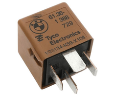 Bmw Relay Make Contact Clay Brown 5 E34 7 E32 Originalus 61311388729