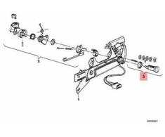 BMW Remonto Rinkinys Spynos Cilindrui Dešinysis E36 E34 Z3 Originalus 51218203100