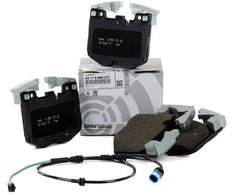 BMW Remonto Rinkinys Stabdžių Trinkelės Be Asbesto 3 G20 G21 G30 Originalus 34116888457
