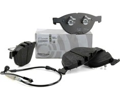 Bmw Remonto Rinkinys Stabdžių Trinkelės Be Asbesto E60 E61 E63 E64 Originalus 34116774258