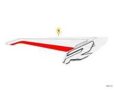 Bmw S 1000 R Schriftzug Verkleidung Seitent Originalus 51149443247