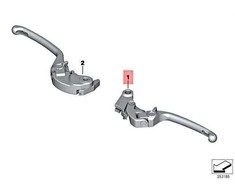 Bmw K46 K47 S 1000 Rr S 1000 R Sankabos Svirtis Sulankstoma Originalus 77228537509