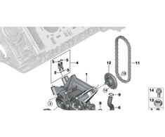 Bmw Sėkimo Vamzdis G30 G11 G12 G14 G15 Originalus 11418601080
