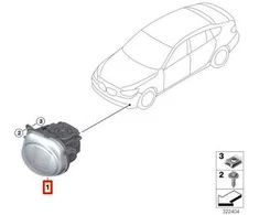 Bmw Selektinis Priekiniu Zibintu Apsvietimas F07 F10 F11 63117494842